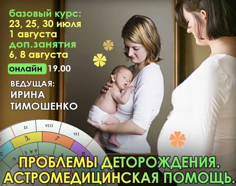 Скачать курс «Проблемы деторождения. Астромедицинская помощь. Полный курс (Ирина Тимошенко)» — слив курса